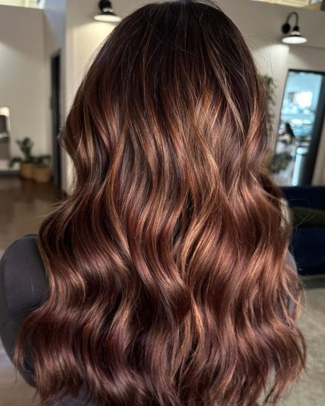 Auburn Balayage by Kate