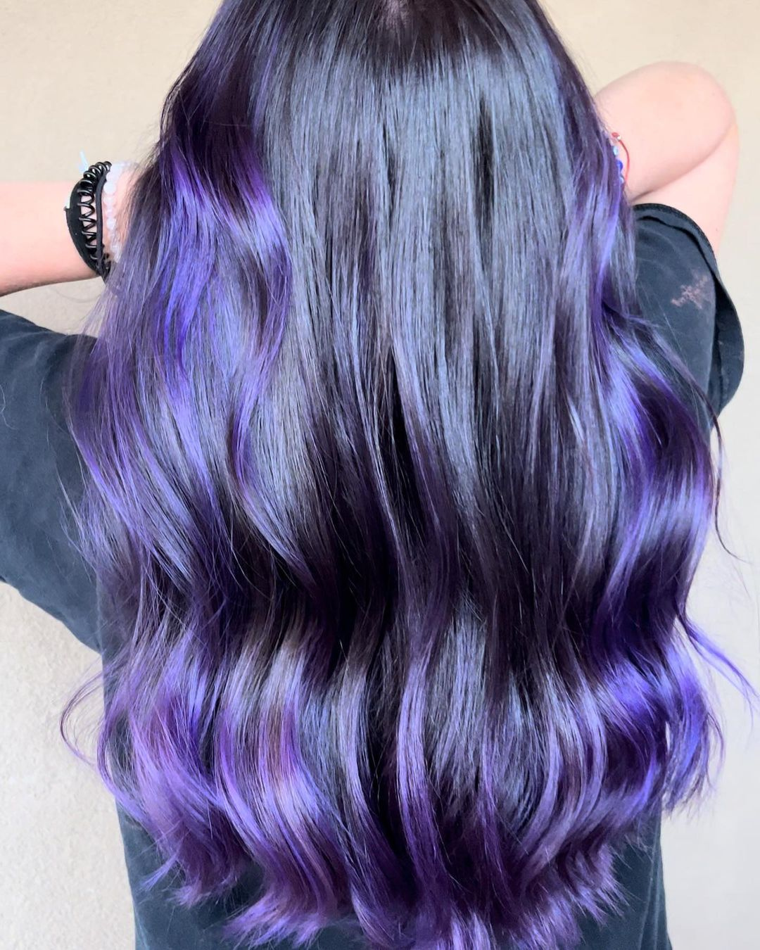 Purple Hair by Stefani