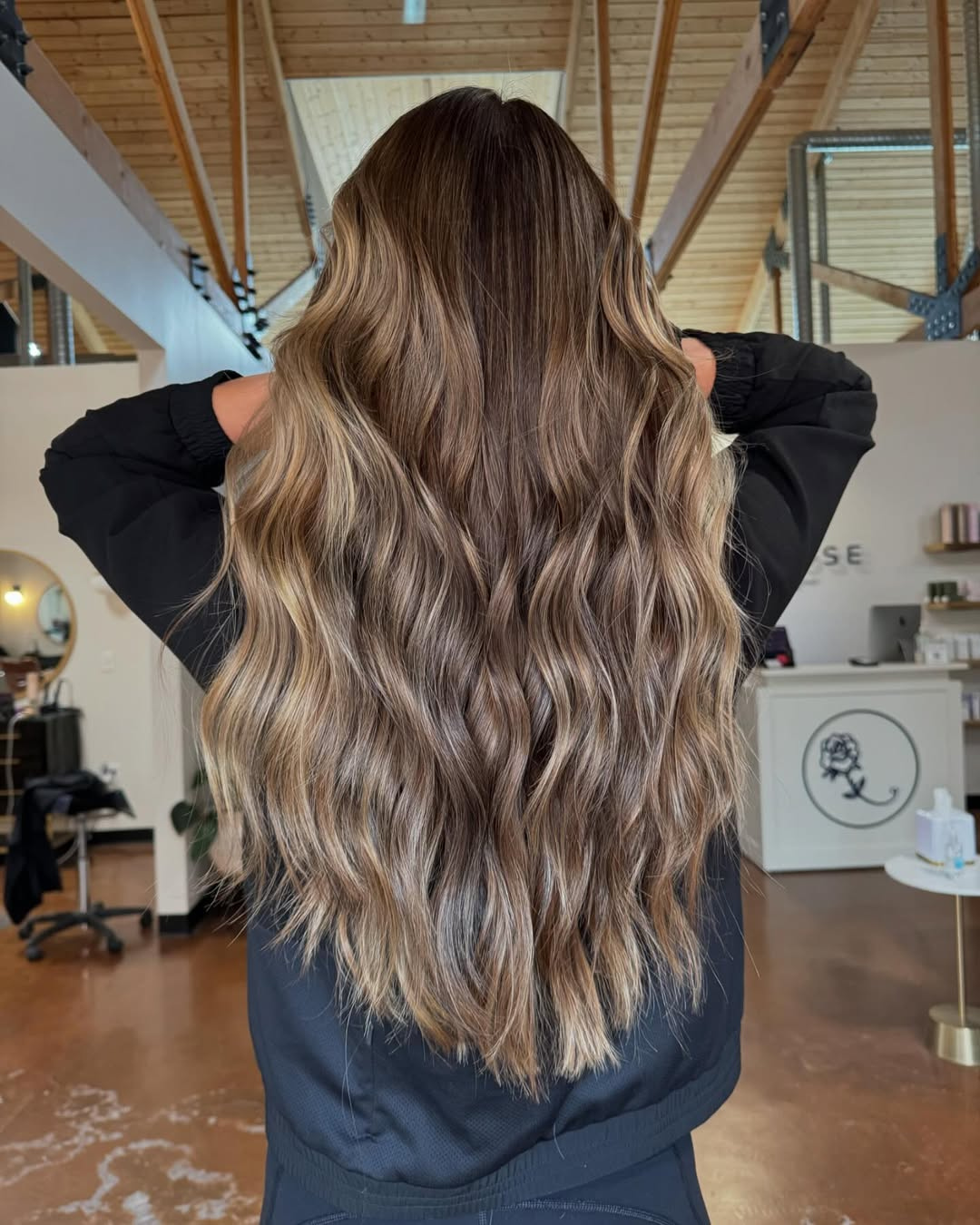 Fudgy Bronde Teasy Lights and Lowlights by Ashlyn