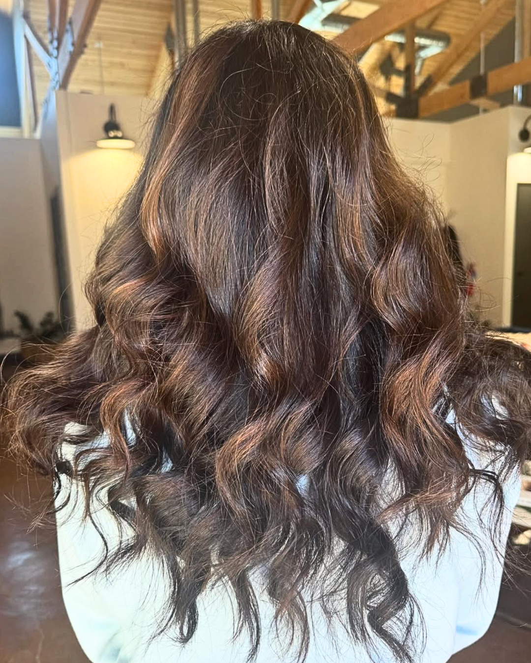 Chocolate Brown Balayage by Audrey