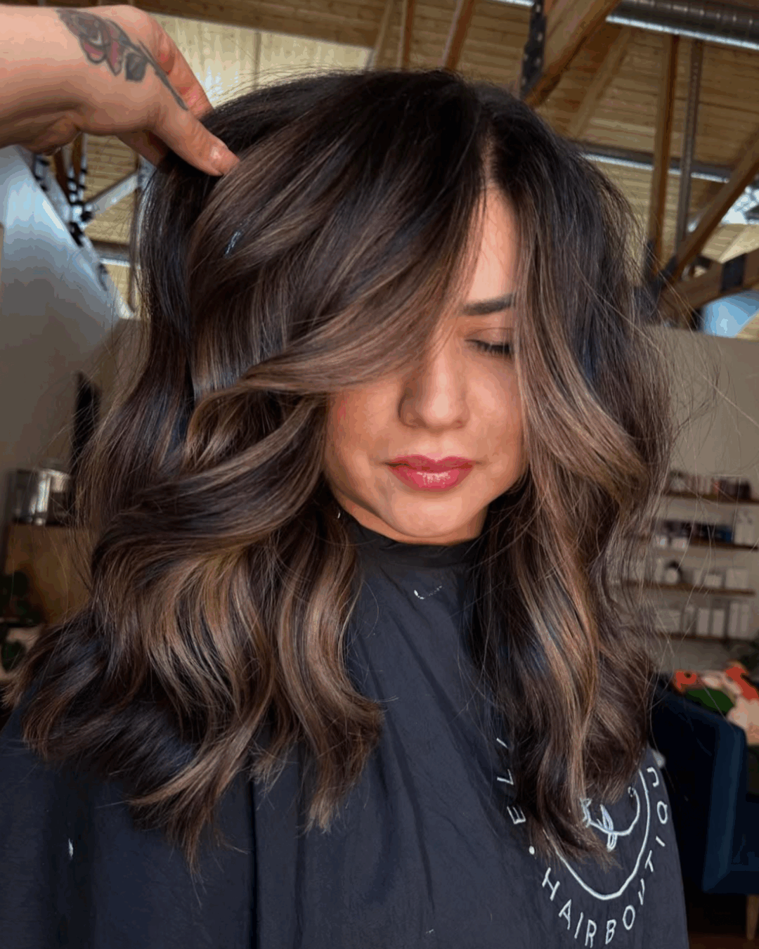 Brunette Highlights by Kandice